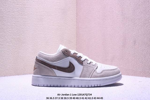 Top-grain splicing, all sizes available, long-term restock Air Jordan 1 Low Og B