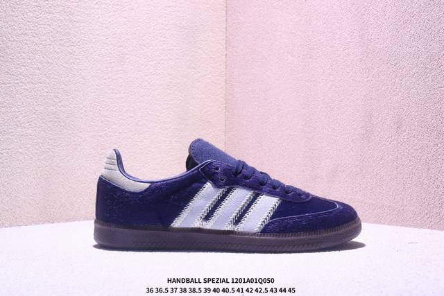 Authentic label with half sizes: Adidas Handball Spezial Trefoil retro casual s
