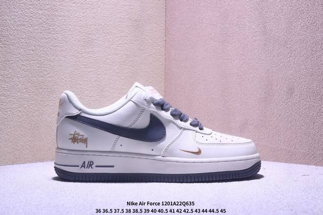 Limited Overseas Release! Factory Grade Nike Air Force 1 '07 Low "Stusic Collabo