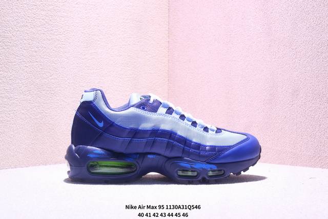 Nike Air Max 95 Tt Nike 95 Full-Length Air Cushioning Running Shoes, Leather Spo