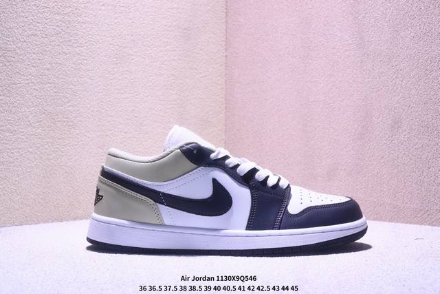 Authentic Nike Air Jordan 1 Low AJ1 Low-top Casual Sneakers, Official Colorway
