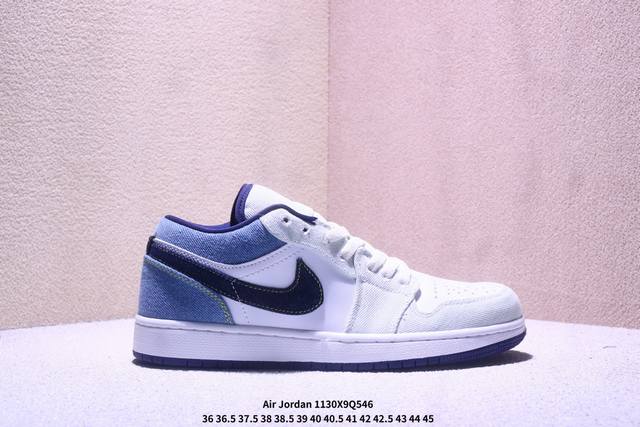Authentic Nike Air Jordan 1 Low AJ1 Low-top Casual Sneakers, Official Colorway