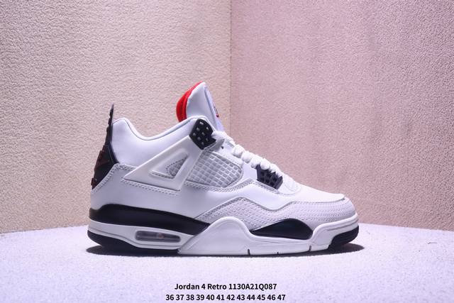 Nike Air Jordan 4 Retro Michael Jordan AJ4 Mid-Top Retro Casual Sports Culture