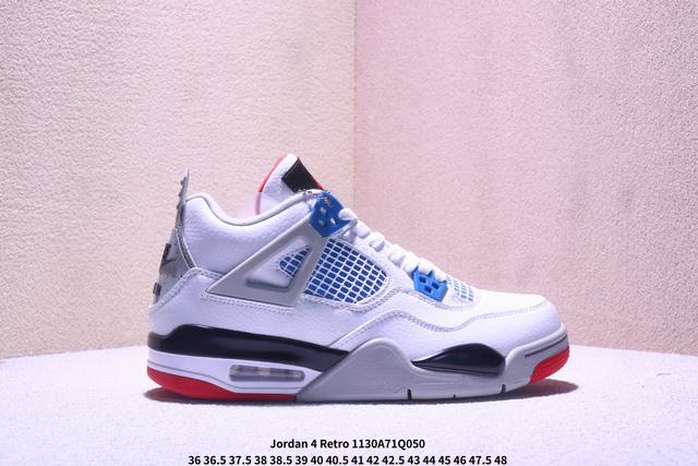 Company-grade Air Jordan 4 Retro "Infrared" AJ4 Men's Basketball Shoes Produced