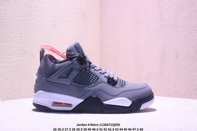 Company-grade Air Jordan 4 Retro "Infrared" AJ4 Men's Basketball Shoes Produced