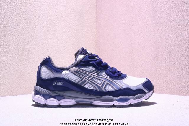 Authentic Asics Gel-Nyc. Breathable mesh upper with some synthetic leather accen