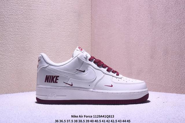 Nike Air Force 1 '07 Low-top versatile casual sneakers. Soft, responsive cushio
