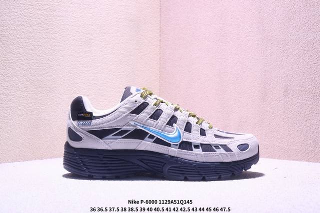 Nike P-6000 series low-top retro dad style casual sports comfortable running sh