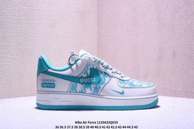Limited Overseas Release! Factory Grade Nike Air Force 1 '07 Low "Gucci Collabor
