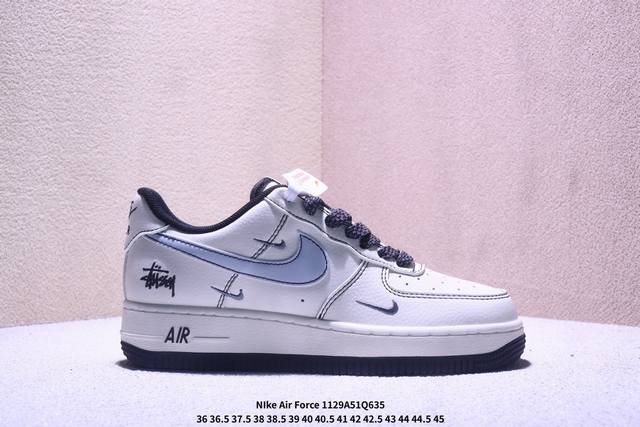 Limited Overseas Release! Factory Grade Nike Air Force 1 '07 Low "Stusey Minimal