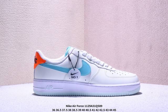 Nike Air Force 1 '07 Low-top versatile casual sneakers. Soft, responsive cushio