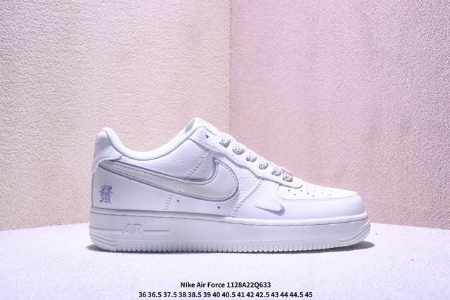Limited Overseas Release! Factory Grade Nike Air Force 1 '07 Low "White Hair, Wh