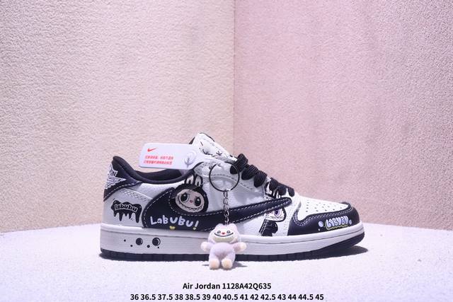 Jordan Fragment X Travis Scott Xdior Air Jordan 1 Low Three-Way Collaboration: