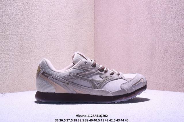 Mizuno LG 60S 2K Unisex Cowhide Leather Retro German Training Casual Shoes Xm112