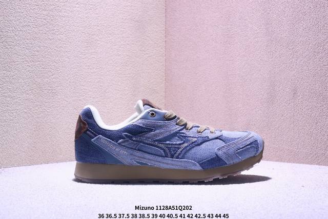 Mizuno LG 60S 2K Unisex Cowhide Leather Retro German Training Casual Shoes Xm112