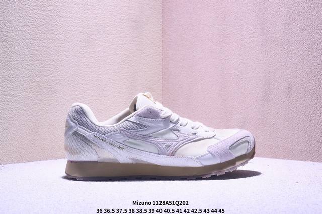 Mizuno LG 60S 2K Unisex Cowhide Leather Retro German Training Casual Shoes Xm112