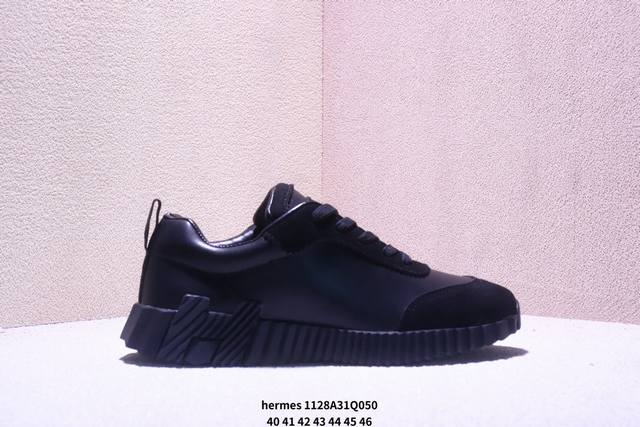 Hermes Hermes Street Style Sneakers for Men: Exuding Vitality, Light and Comfort