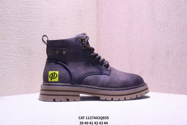 Cat Pure Original Guangdong Factory New Bulldozer Casual Fashion Men's Leather S