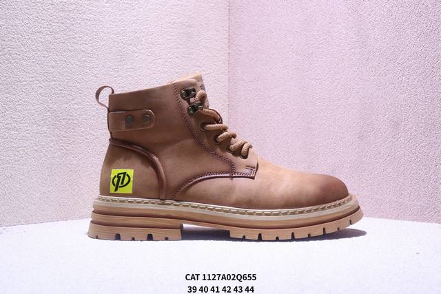 Cat Pure Original Guangdong Factory New Bulldozer Casual Fashion Men's Leather S