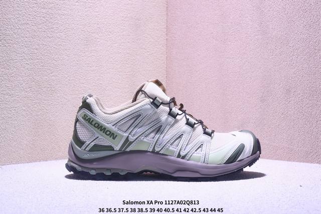 Salomon Xa pro 3D Suede Black Pink Xa professional series trendy off-road funct