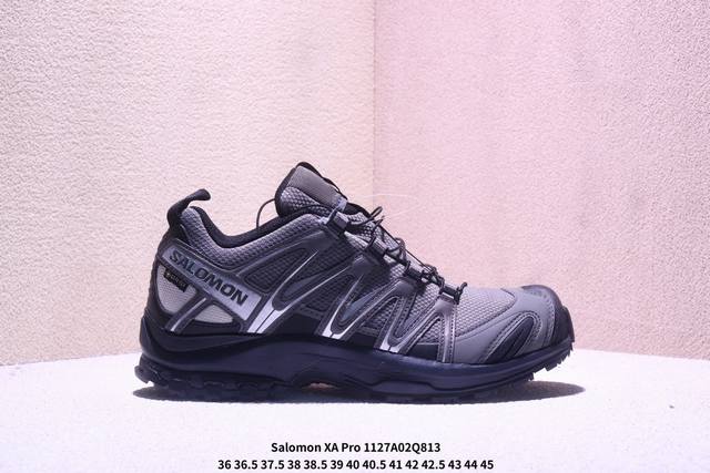 Salomon Xa pro 3D Suede Black Pink Xa professional series trendy off-road funct