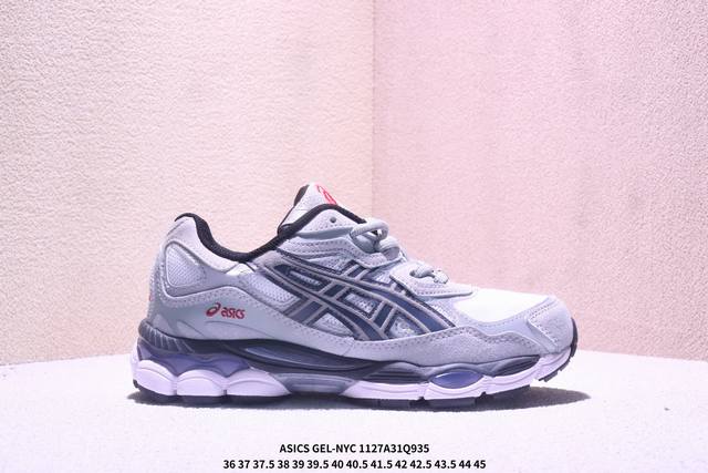 Authentic Asics Gel-Nyc. Breathable mesh upper with some synthetic leather accen