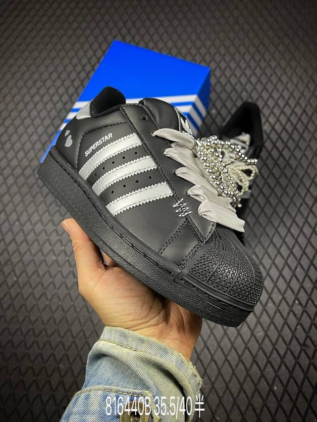 B Factory Grade Adidas Superstar Shell Toe Series Comfortable, Versatile, Non-Sl