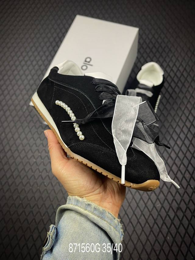 G Custom Sneakers Alo Yoga Sunset Moonlight Dance French Girl Ballet Style Casua