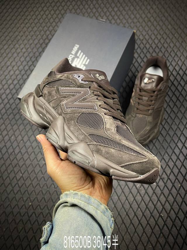 B Company Grade New Balance 9060 Series Retro Casual Sports Running Shoes The up