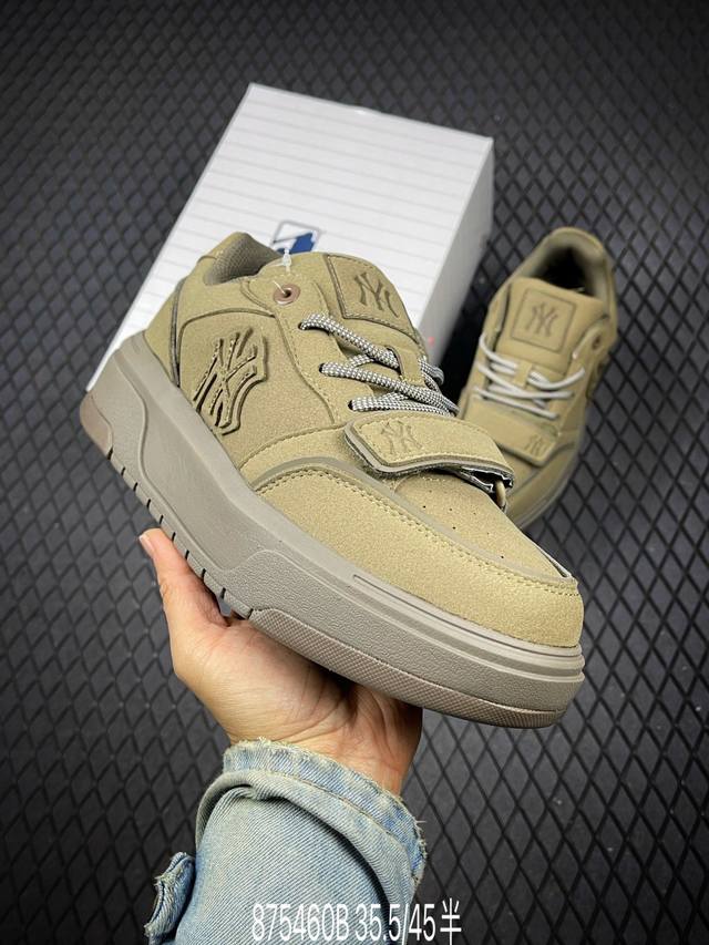 B Company Grade Mlb Chunky Liner Pocket Trendy Versatile Thick-Soled Casual Shoe