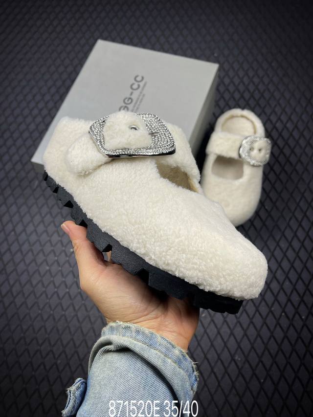 E Zhou Ye's style Gg-Cc Locke Sweet Village French sweet ballet fluffy closed-to