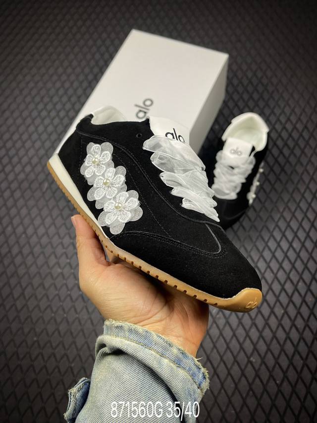 G Custom Sneakers Alo Yoga Sunset Moonlight Dance French Girl Ballet Style Casua