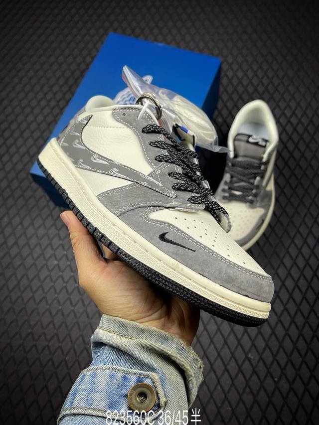 C Nike Air Jordan 1 Low Custom Colorway Custom AJ Collaboration - High-End Custo