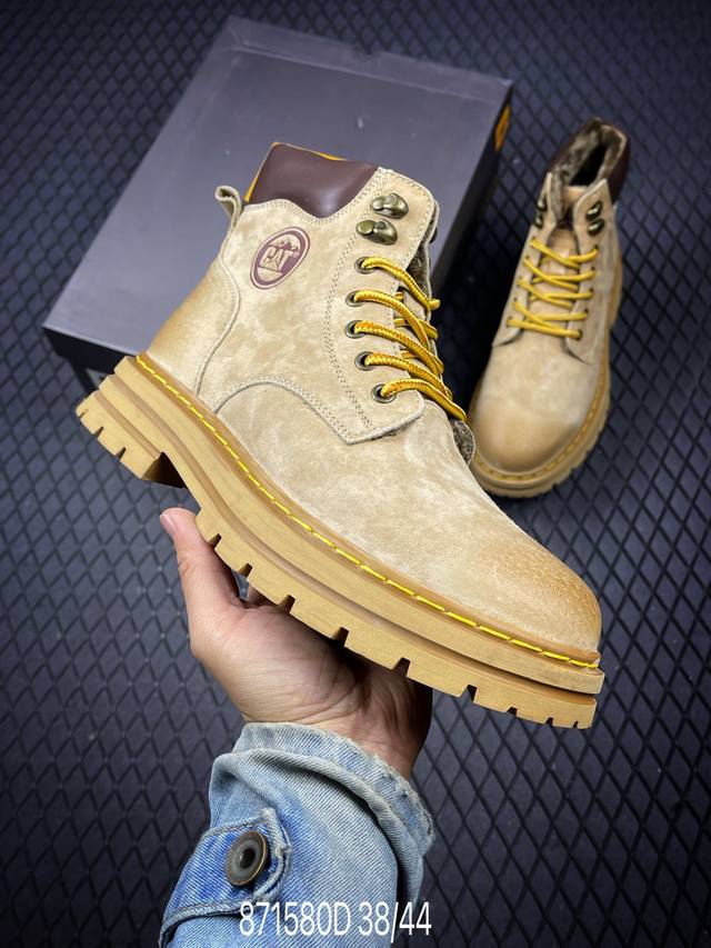 D New Arrival Cat Hardcore Bulldozer Brand, Fleece Lined for Warmth, Heat Lockin