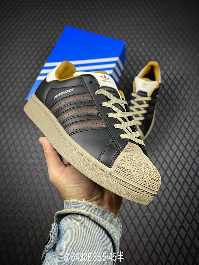 B Authentic, factory-grade Adidas Superstar Shell Toe Casual Sneakers JP11940 Si