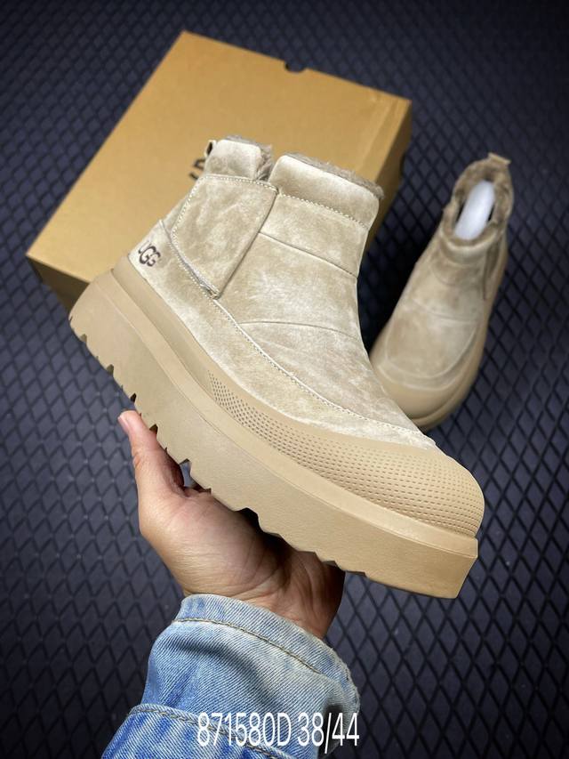 D New Arrival# Ugg Autumn/Winter New Plush One-Piece Lining Warm and Heat-Lockin