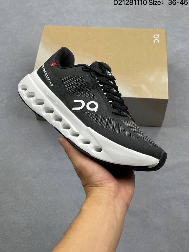 On Cloudflow 5 Comfortable and Versatile Low-Top Casual Running Shoes Men's Whit