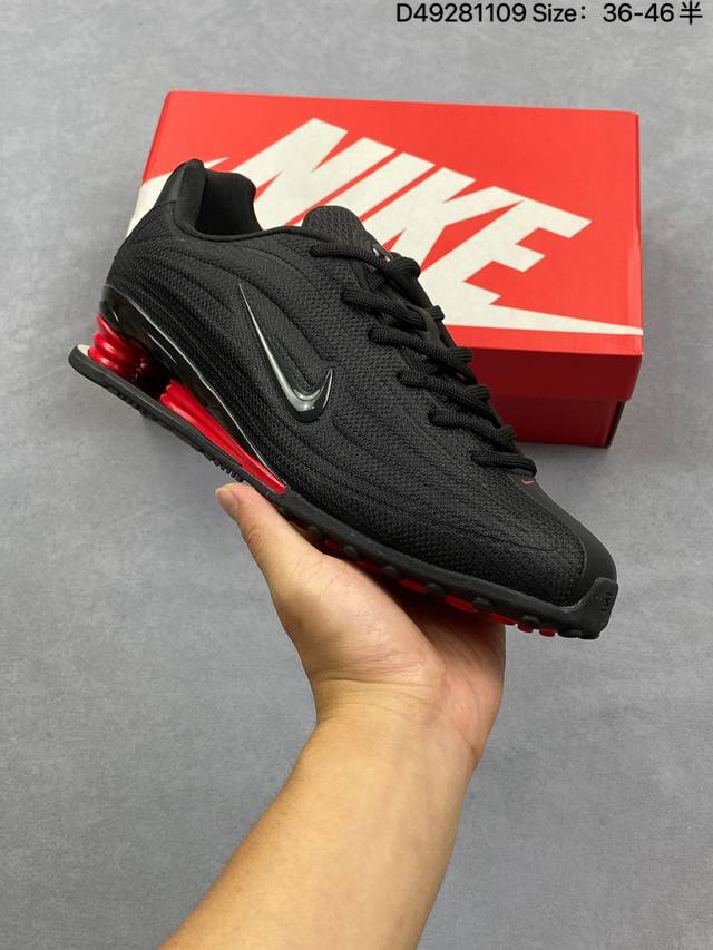 Nike Shox Z Fabric Anti-slip Wear-resistant Retro Running Shoes Air Cushioning