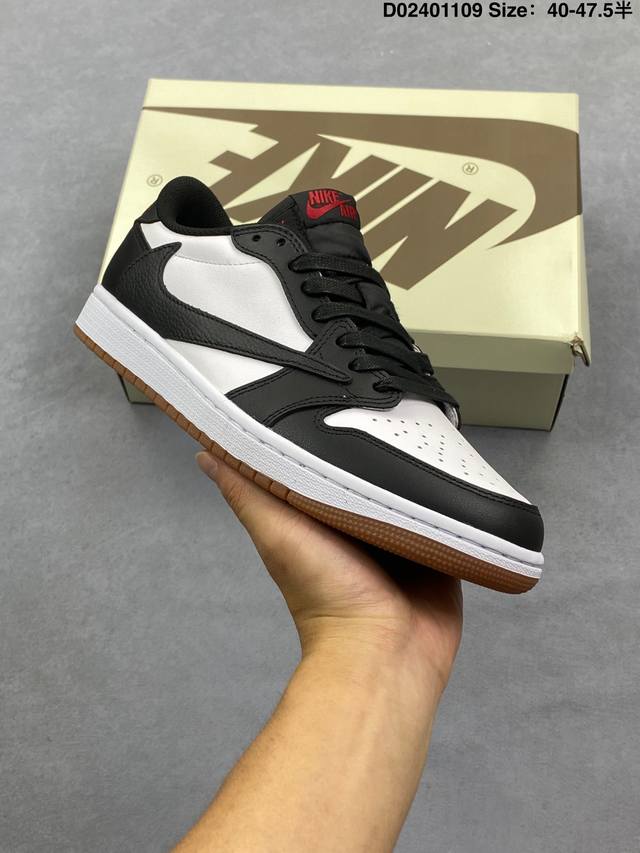 Nike Air Jordan 1 Low Og Sp AJ1 Low Top Reverse Swoosh Jordan 1 Classic Low Top