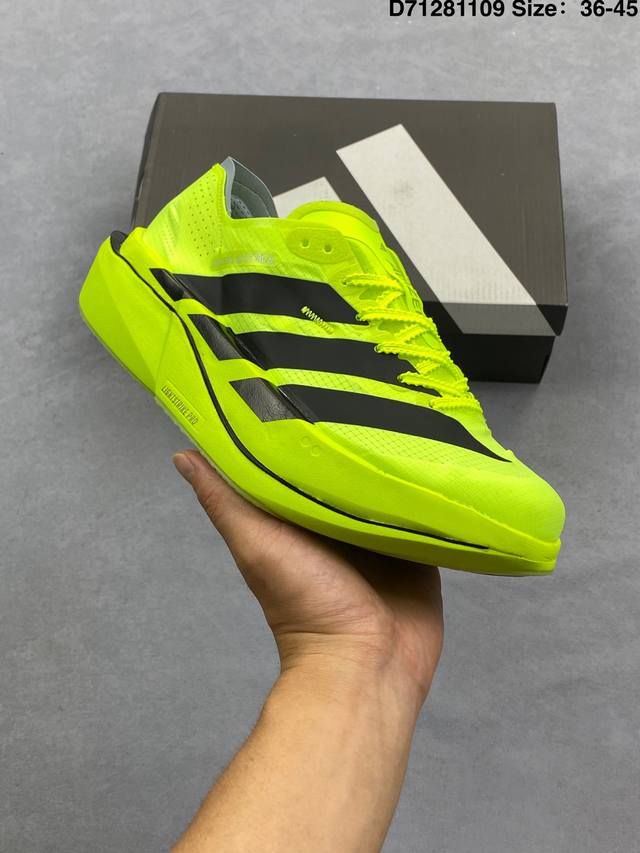 Rs Version Adidas Adizero Boston 13 Foam and Carbon Fiber Plate Cushioning and B