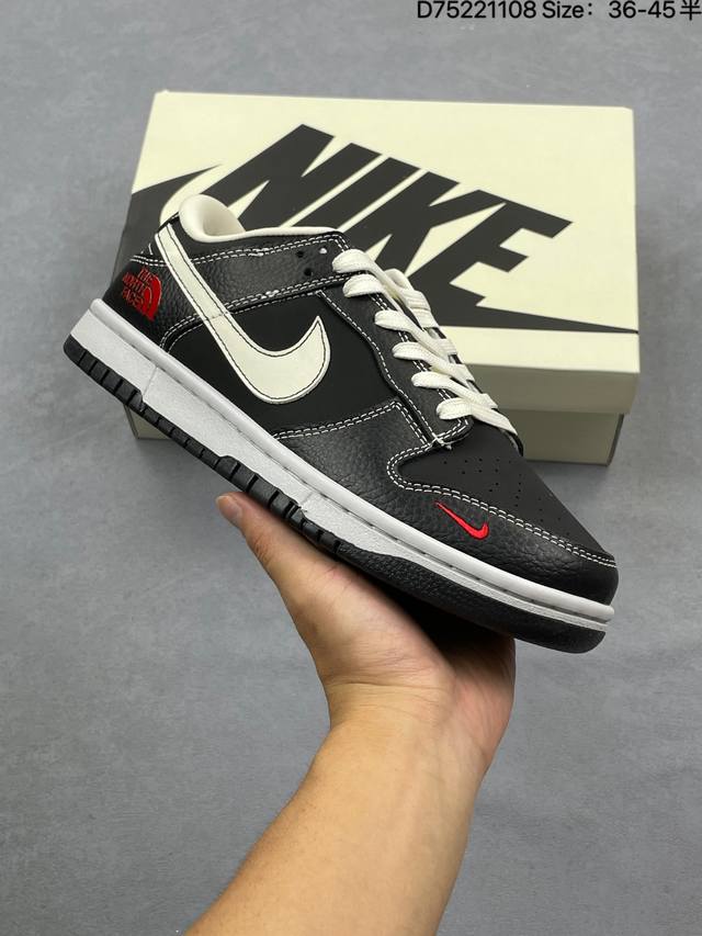 Nike SB Dunk Low Lthr Retro Low-Top Casual Sports Skateboard Shoes. Effectively