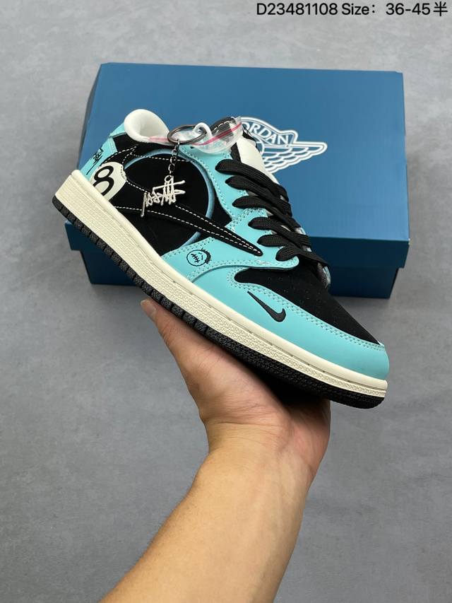 Jordan Air Jordan 1 Low - Retro-Style Casual Basketball Shoes. Inspired by the