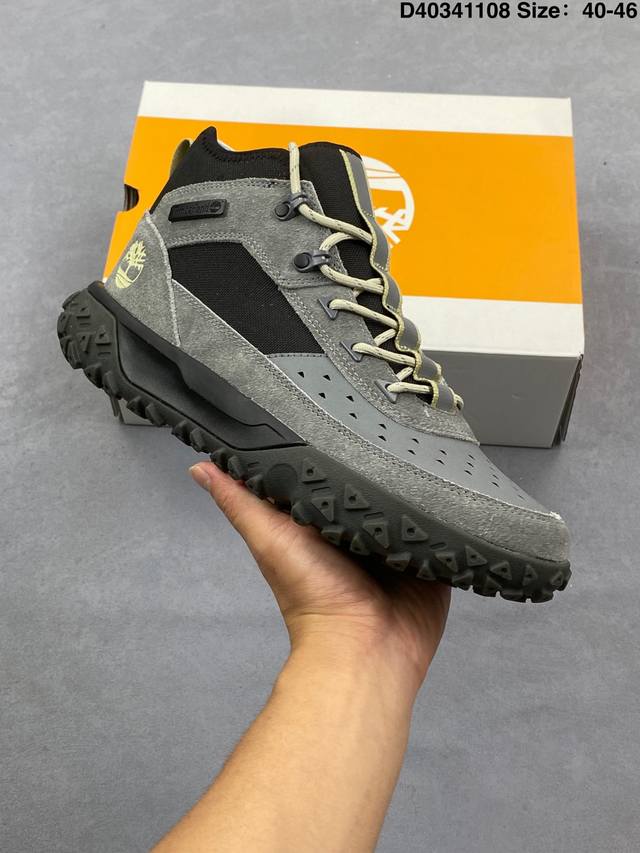 Timberland Motion 20 Elements Simple, Dynamic, and Elegant Mid-Top Walking Shoe