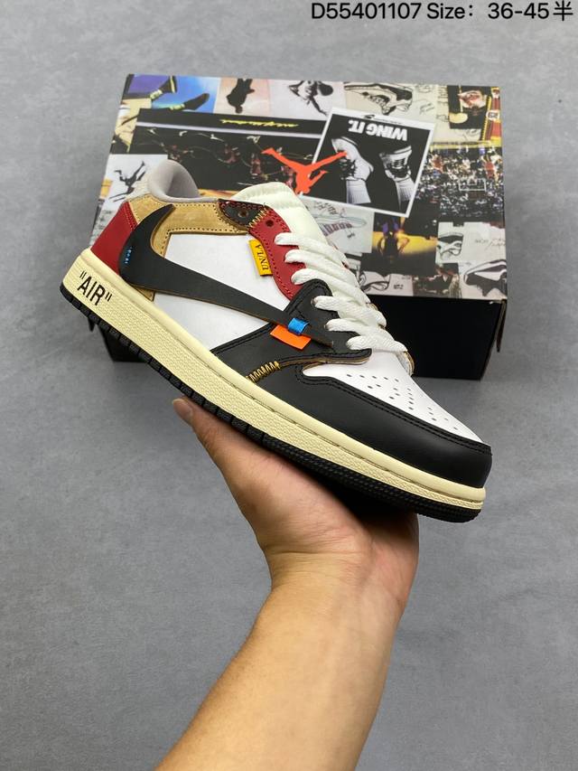 Factory Grade Nike Air Jordan 1 Mid "Green Yellow" AJ1 Low-Top Classic Retro Cu