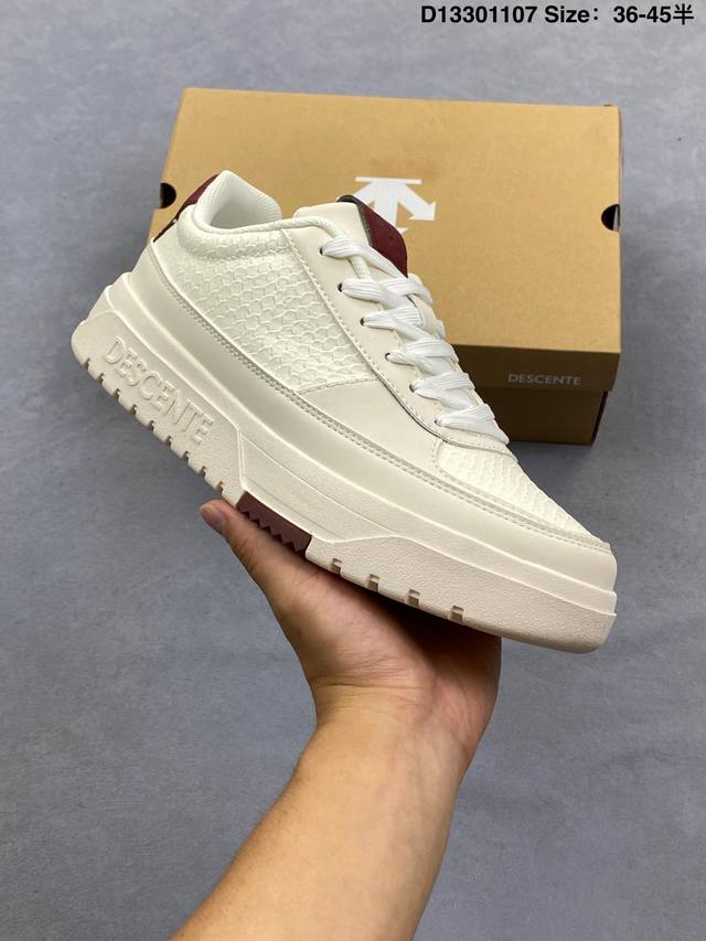 Descente Dualis Urban Commuting Fashionable Non-Slip Low-Top Casual Shoes #Upgra