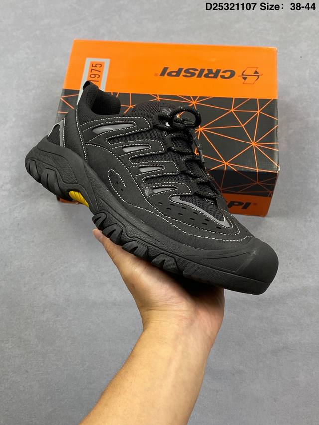 Ecrispi Monaco Hiking Shoes, Italian Outdoor Waterproof Hiking Boots. Features a