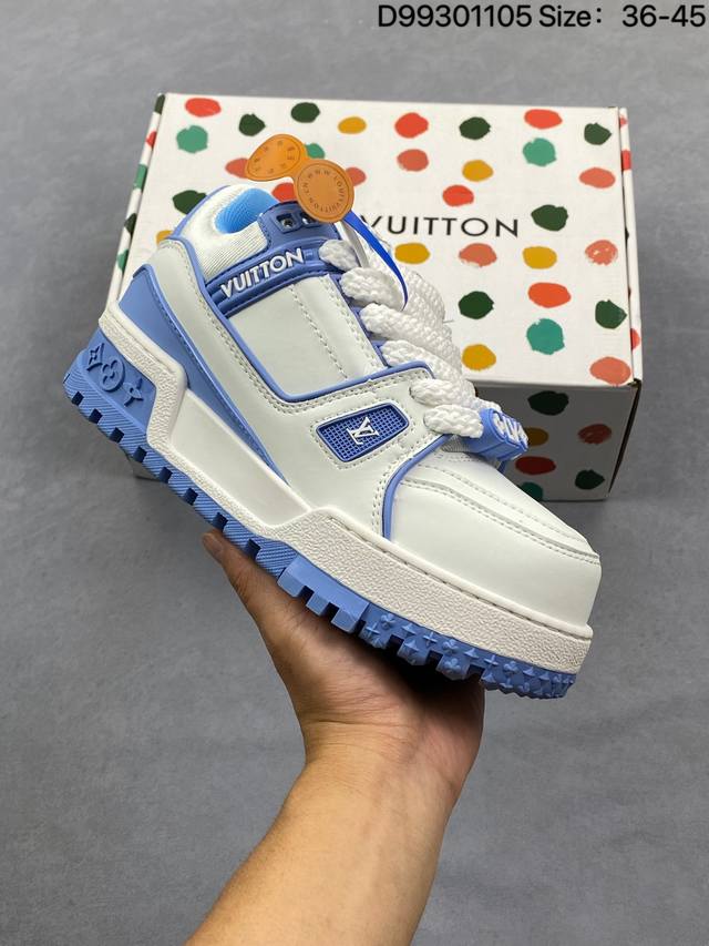 Lv Arch Light Sneaker Casual Sports Culture Versatile Basketball Sneakers Size: