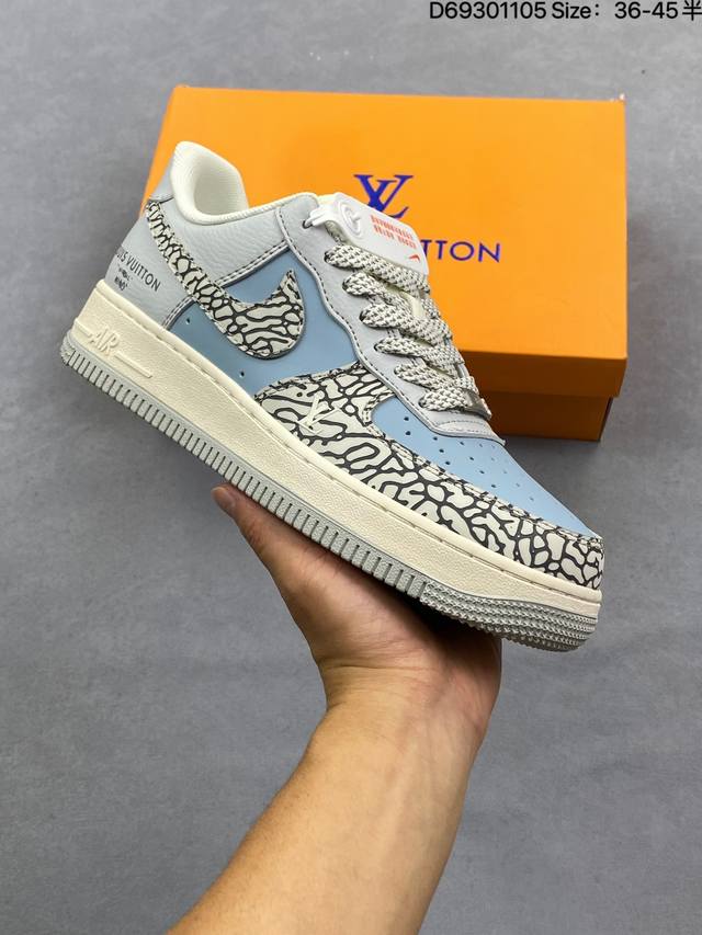 Company Grade: Nike Air Force 1 '07 Lv8 Authentic low-top Air Force style, made