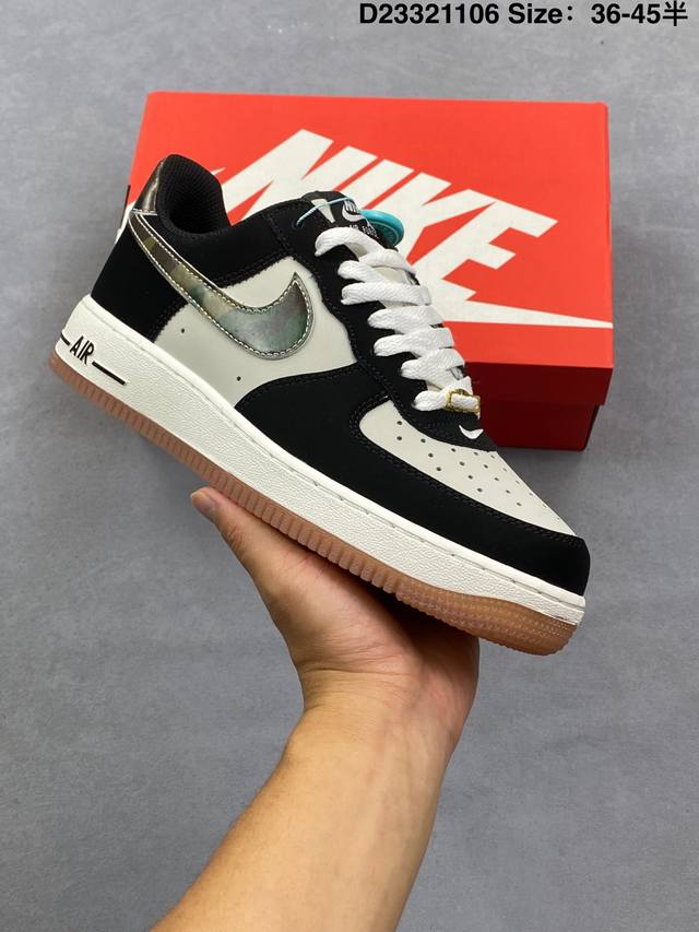 Nike Air Force 1 Low Retro. Made with original last and cardboard, authentic Ai