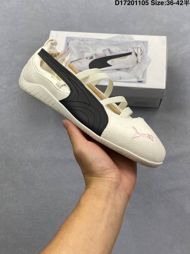 Puma Speedcat Paris Shoes Puma Paris Sporty Style Design Eyelet base and toe bu